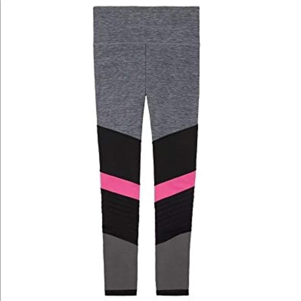 VS Pink Ultimate High Waist Mesh Legging Gray - Picture 2 of 5